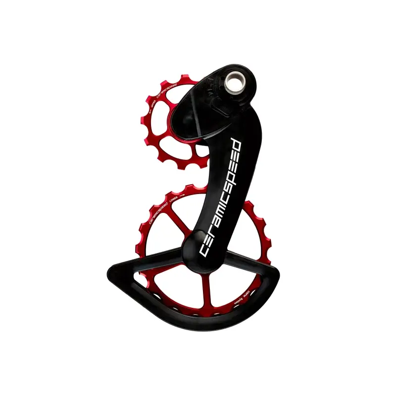 Gabbia Cambio OSPW Con Pulegge Carbonio 12v Campagnolo EPS Nero #1