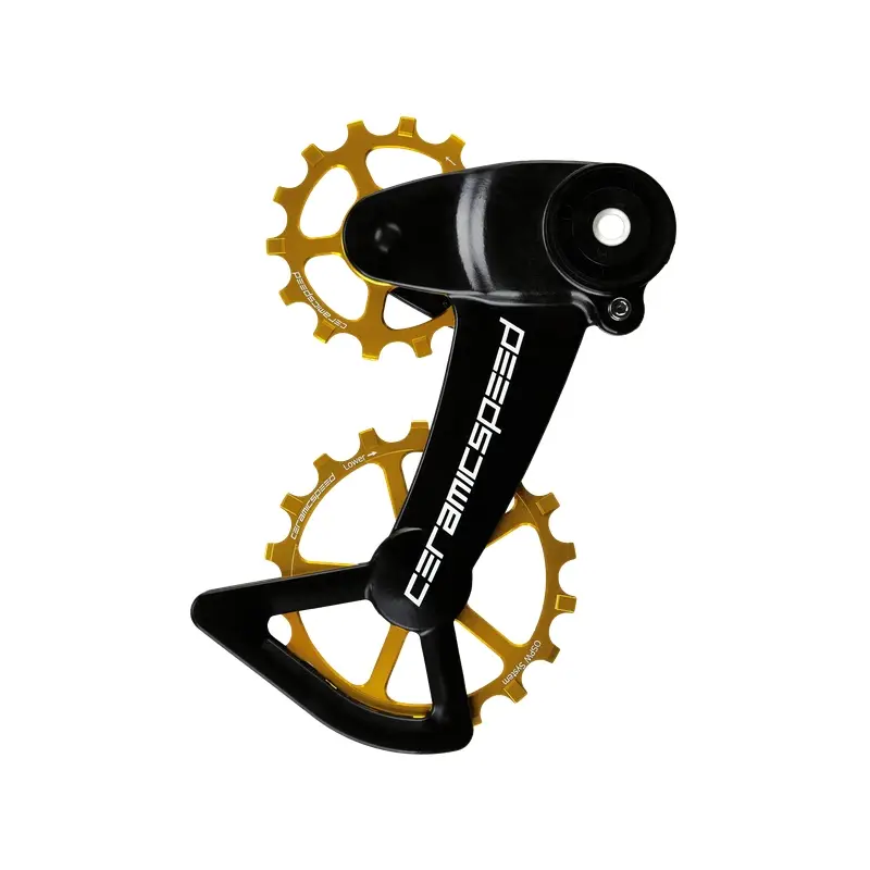 Gabbia Cambio OSPW X Con Pulegge Carbonio 12v Sram AXS Eagle Nero Rivestito #1
