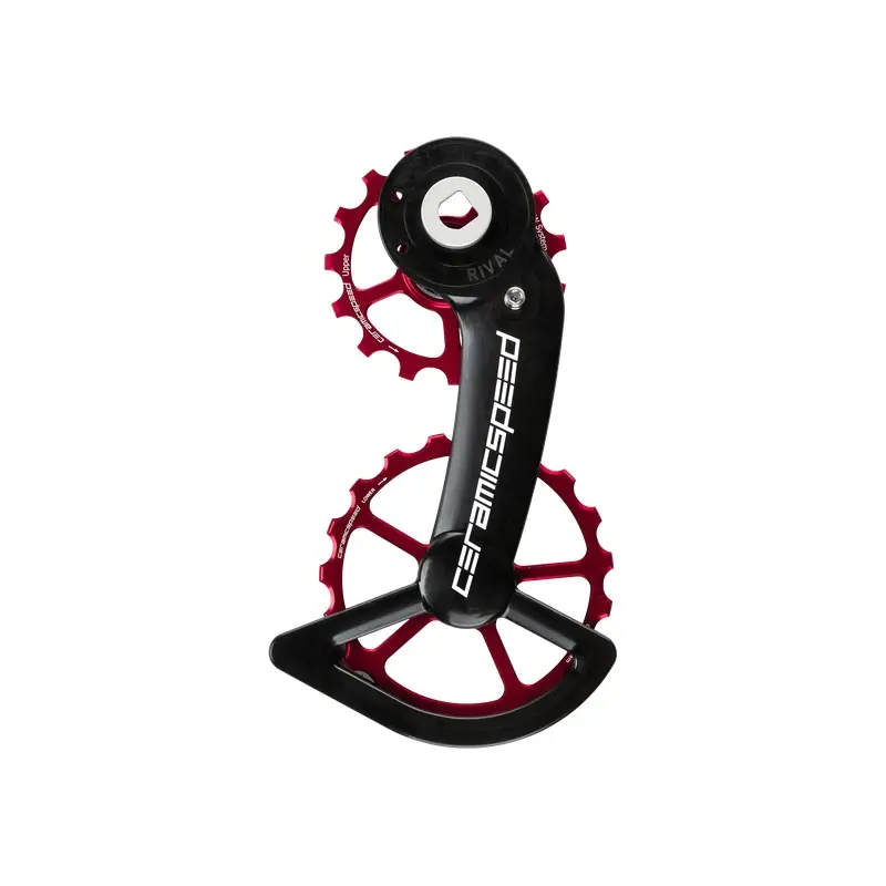 Gabbia Cambio OSPW Con Pulegge Carbonio 12v Sram Rival AXS Blu #1