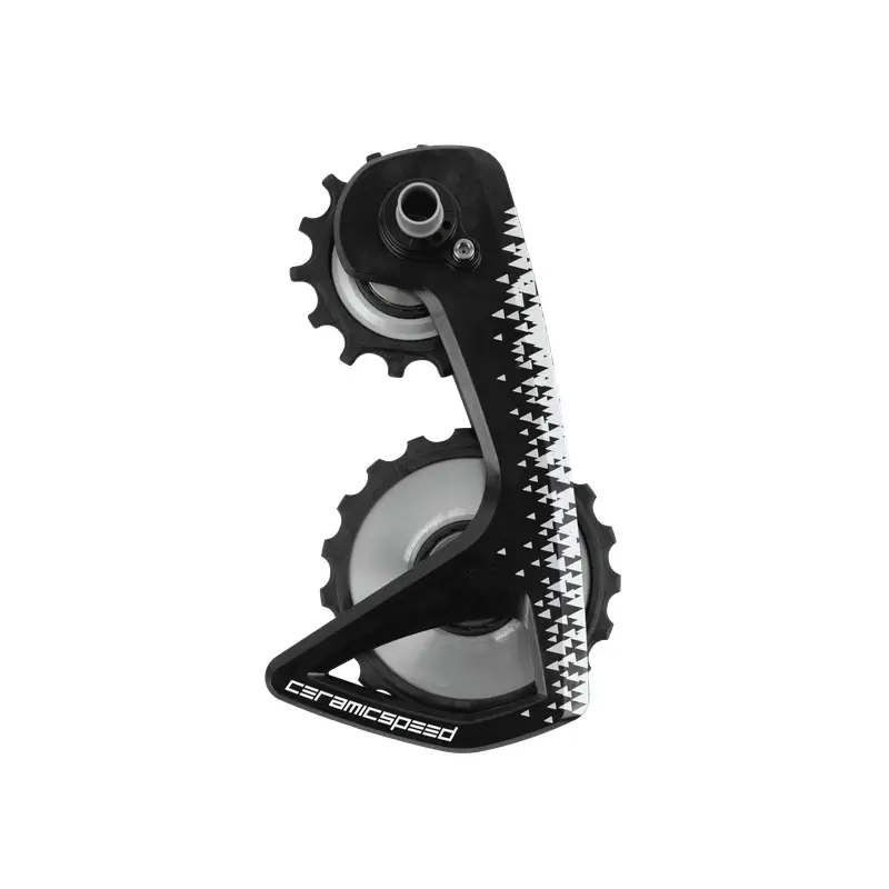 Gabbia Cambio OSPW RS Alpha Con Pulegge Carbonio 12v Campagnolo Super Record Silver - image