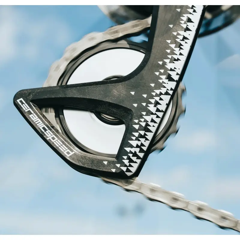 Gabbia Cambio OSPW RS Alpha Con Pulegge Carbonio 12v Shimano 7150 Silver #1