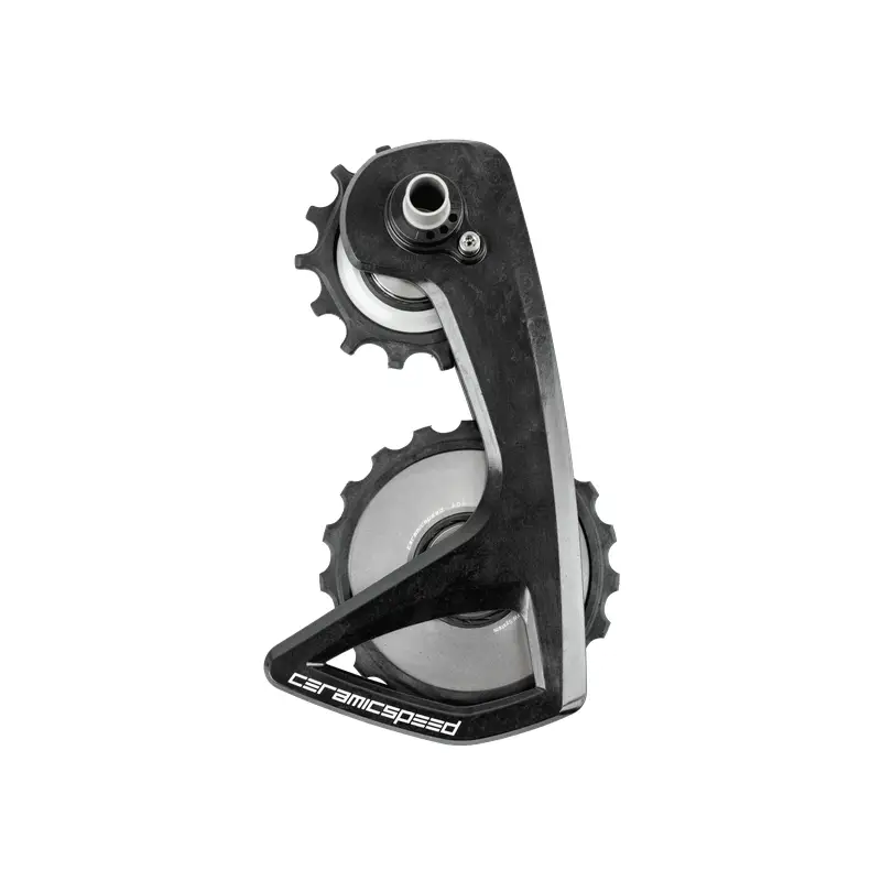 Gabbia Cambio OSPW RS Alpha Con Pulegge Carbonio 12v Campagnolo Super Record Nero #4