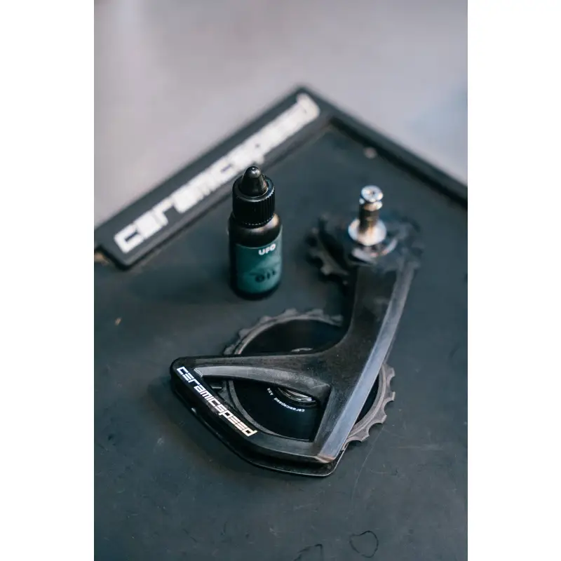 Gabbia Cambio OSPW RS Alpha Con Pulegge Carbonio 12v Shimano 9250/8150 Nero #2