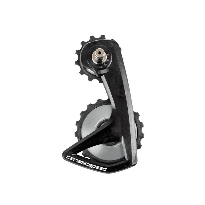 Gabbia Cambio OSPW RS Alpha Con Pulegge Carbonio 12v Shimano 9250/8150 Nero #4