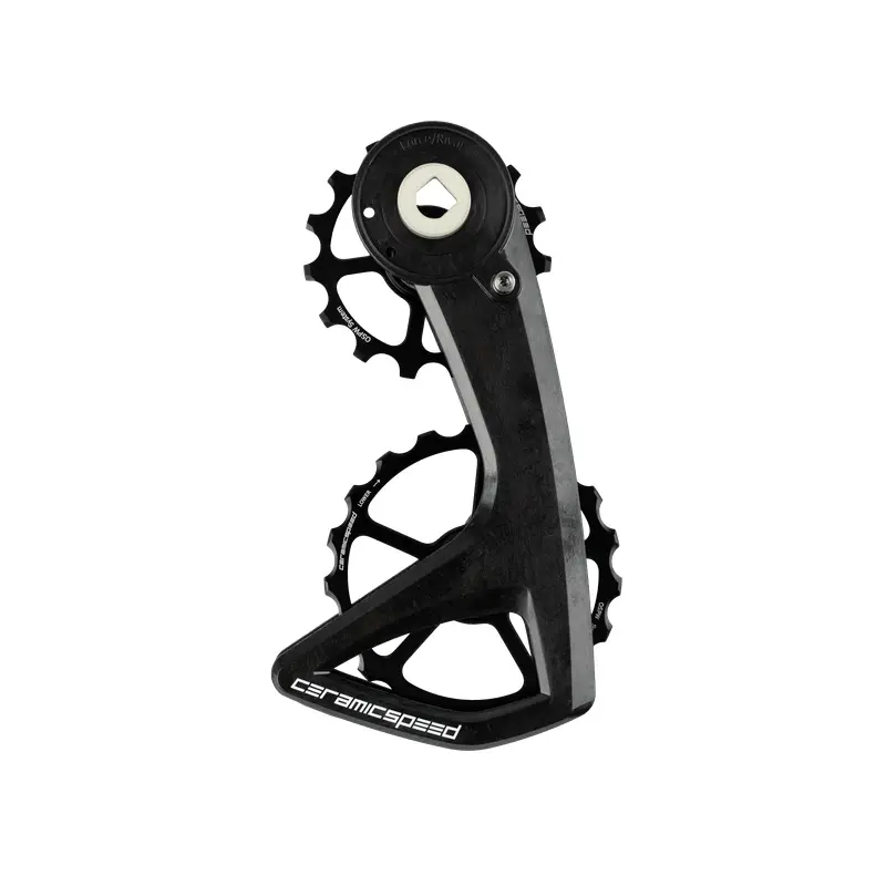 Gabbia Cambio OSPW RS Con Pulegge Carbonio 12v Sram Force/Rival E1 AXS Nero - image