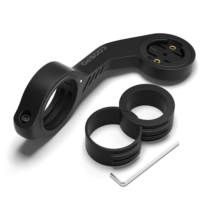 MT5 Black Garmin Cycle Computer Support Bracket Mount
