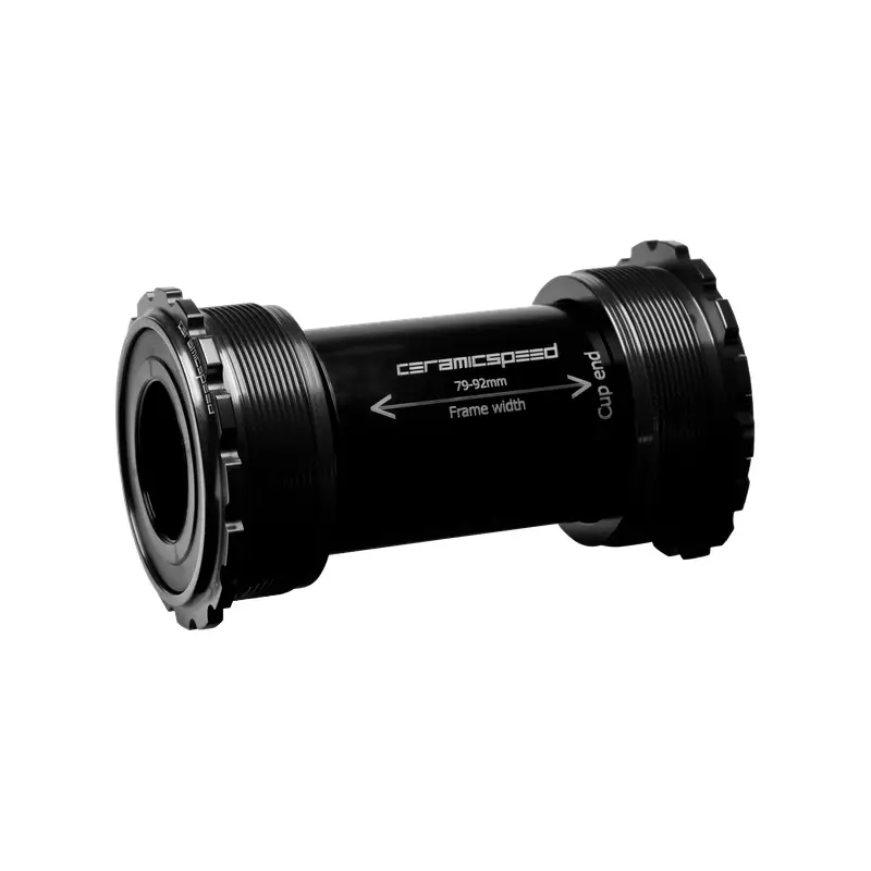 Movimento Centrale T45 82,5x24mm Nero Ceramica Rivestito - image