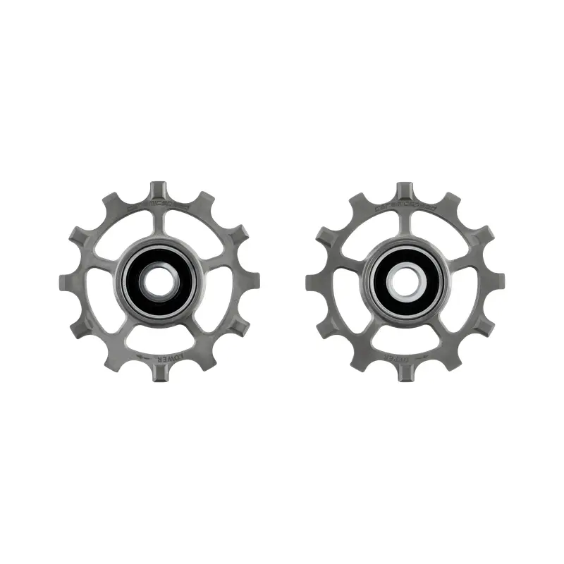 Coppia Pulegge Titanio 11v Shimano Ceramica Rivestite - image