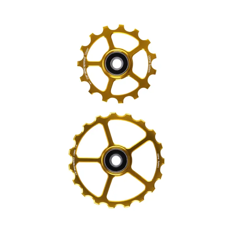 Coppia Pulegge Ospw Alluminio 12v Sram Axs Ricambio 15/19d Rosso #2