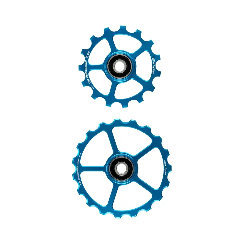 Coppia Pulegge Ospw Alluminio 12v Sram Axs Ricambio 15/19d Rosso Rivestite #3