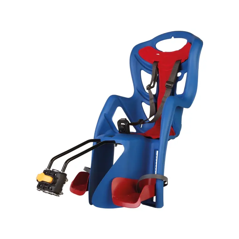 Seggiolino Posteriore Pepe Per Telaio Azzurro/Rosso - image