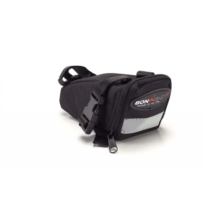 Borsa Sottosella MTB Nero Rifrangente - image