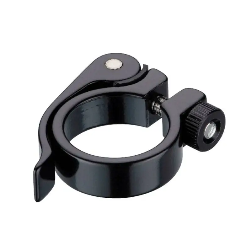 Collarino Sella MTB 31,8mm In Alluminio Nero Con Bloccaggio - image
