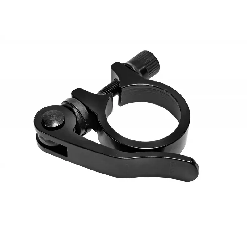 Collarino Sella MTB 34,9mm In Alluminio Nero Con Bloccaggio - image