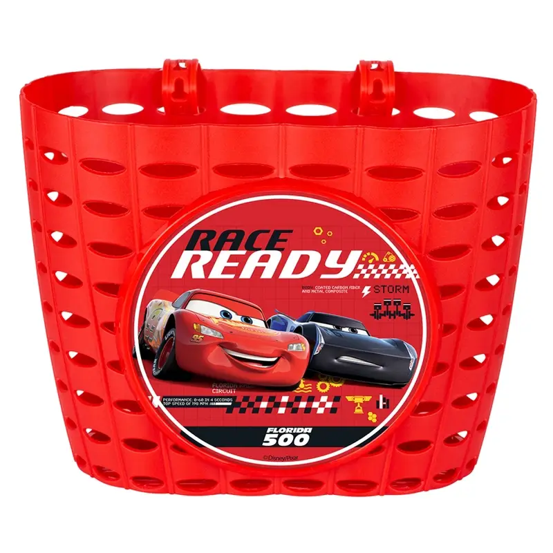 Vars Panier de cycle rouge rouge - image