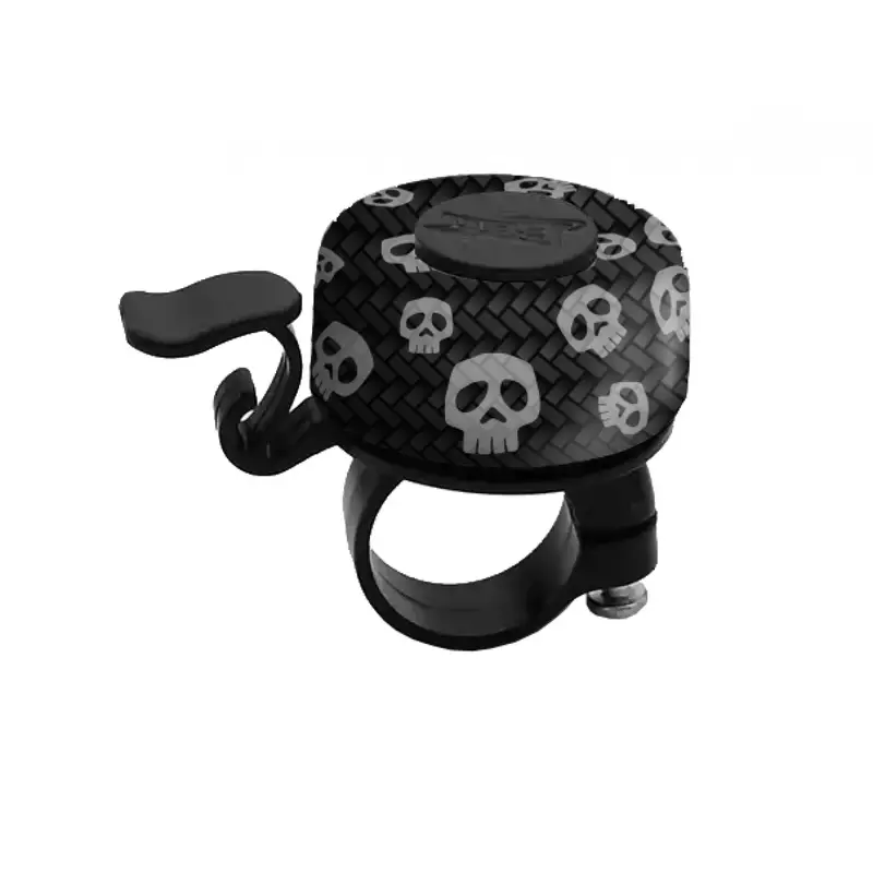 Campanello Carbon Skull Nero - image