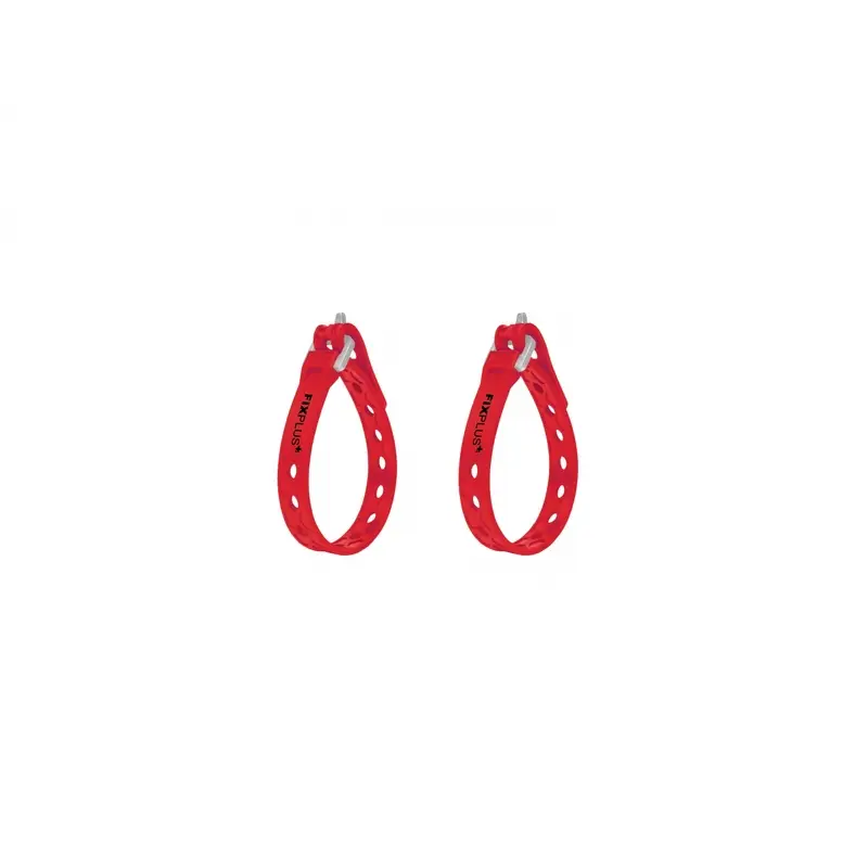 Cinghia Portapacchi 23cm Rosso 2pz - image