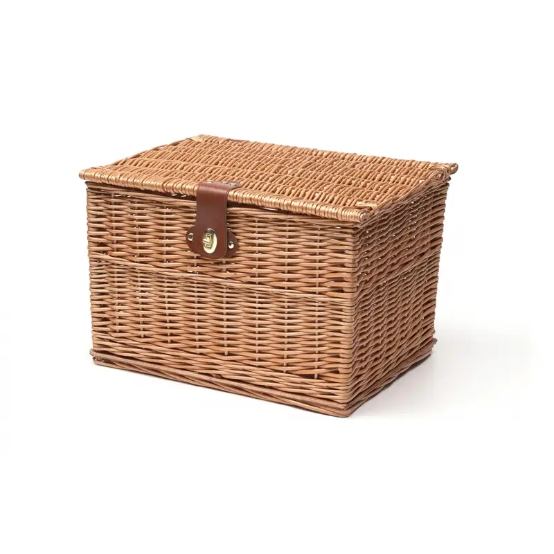 Wicker basket Vimini Grande brown briefcase - image