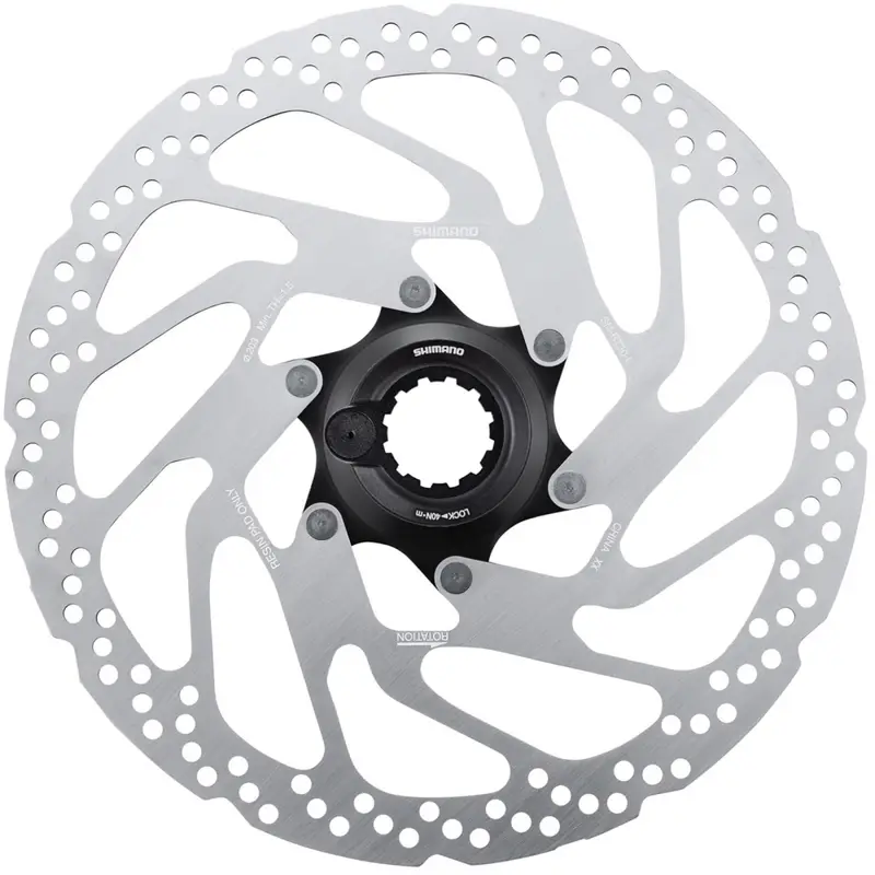 Disco de Freno para E-bike SM-RT30 203mm Center Lock con Anillo de Imán de Bloqueo Interno - image