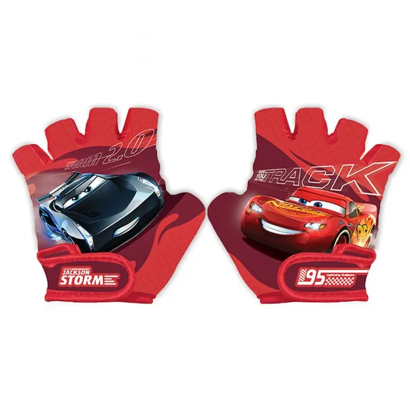 Voitures 3 gants d'enfants rouges - image