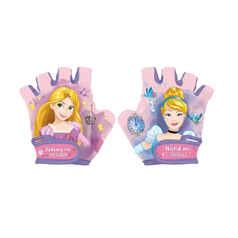 Gants de fille princesse rose / alto - image