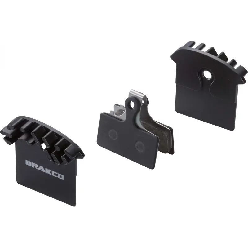 Organic pads with shimano xtr compatible heatsink - image