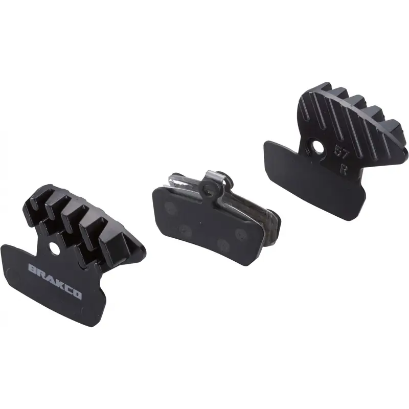 Pastiglie Organiche Con Dissipatore Compatibile Avid XO Trail - image