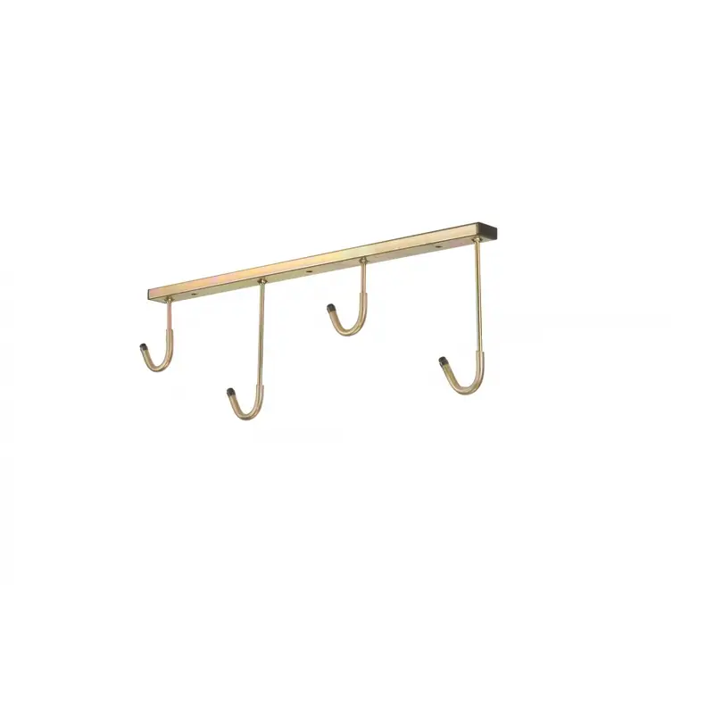 Portabici Da Soffitto 4 Posti Oro - image