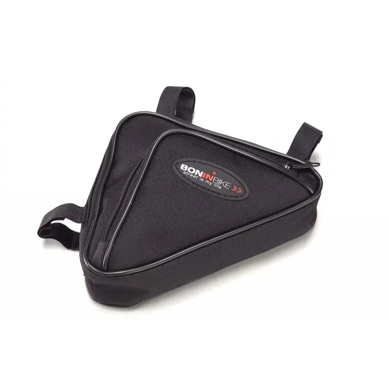 Borsa Al Telaio MTB Con Tasca Nero - image