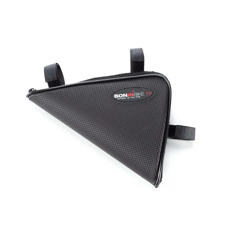 Borsa Al Telaio MTB Con Velcro Carbon Look Nero - image