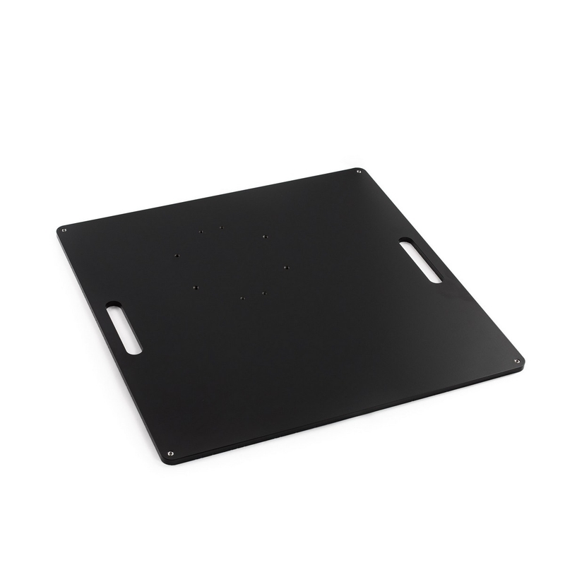 Placa Base 70 x 70 cm x 12mm Negro