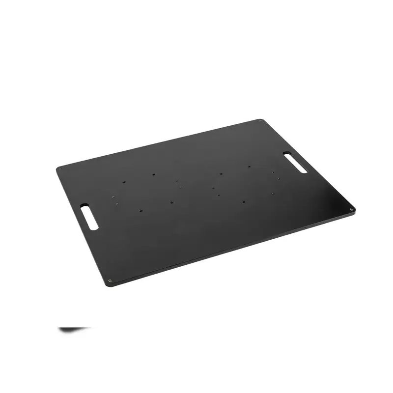 Piastra Di Base Doppia 85 x 70cm x 12mm Nero - image