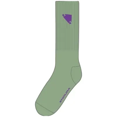 Forty1Thirty Loch Green Socks Size S/M - image