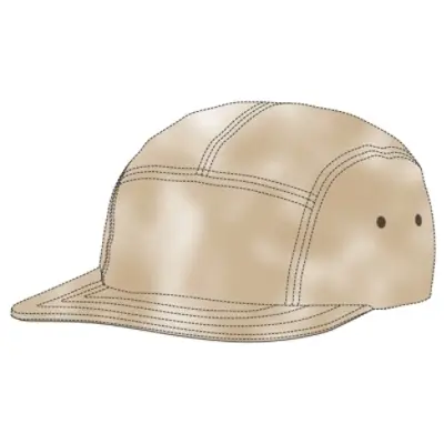 Boné 5 Panel Areia - image