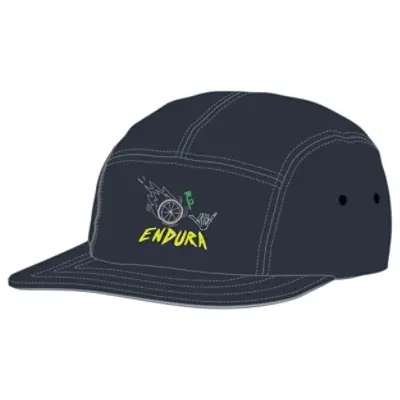 Boné 5 Panel Azul Meia-Noite - image