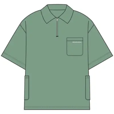 Polo de Manga Corta Forty1Thirty Loch Green Talla XS - image