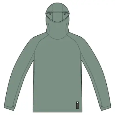 Sudadera con Capucha Alltrack Roam Scuba Carbon Gris Talla XS - image