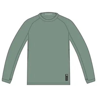 Camiseta de MTB manga larga Alltrack Roam Gris Carbono Talla XS - image