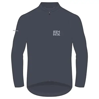 Camisola Gravel de Manga Longa Alltrack Ride Carbon Grey Tamanho XS - image