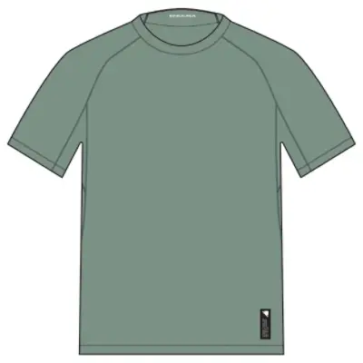 Camiseta de MTB Manga Corta AllTrack Roam Carbon Gris Talla XS - image