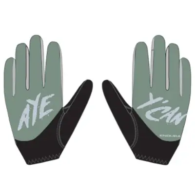 Guantes MTB Hummvee Lite Icon Mujer Verde Salvia Talla XS - image