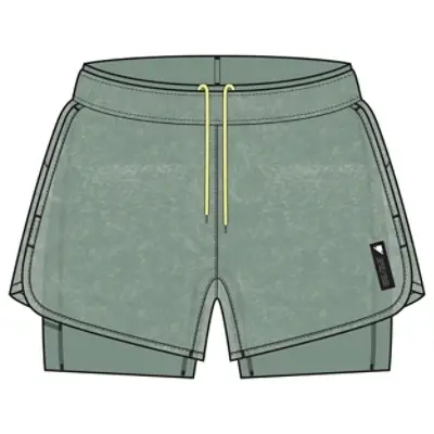 Calções MTB Alltrack LT com Fundo Senhor Verde Sálvia Tamanho XS - image