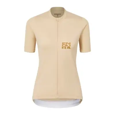 Alltrack Ride Women's Short Sleeve Gravel Jersey Sand Size XL - image