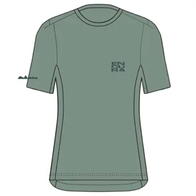 Alltrack Ride Tech Damen Gravel Kurzarm Jersey Sage Green Größe S - image