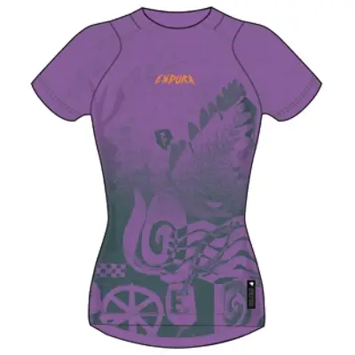 Camiseta Sin Mangas Singletrack Mujer End Purple Talla XS - image