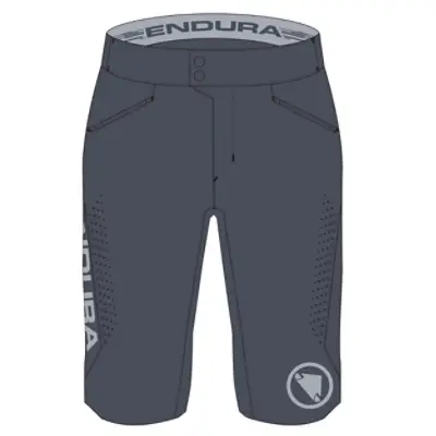Pantalones Cortos de MTB Singletrack Lite Carbon Grey Talla XL - image