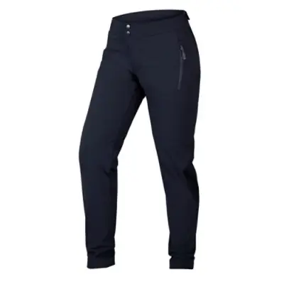 Pantalones Largos MTB MT500 Burner Mujer Midnight Navy Talla XS - image