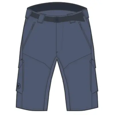 Shorts MTB Hummvee Indigo Rock Tamanho XS - image