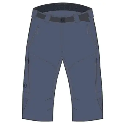 Calções MTB Hummvee 3/4 Indigo Rock Tamanho S - image