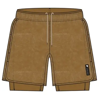 Calções MTB Alltrack LT com Forro Trail Bronze Tamanho XXL - image